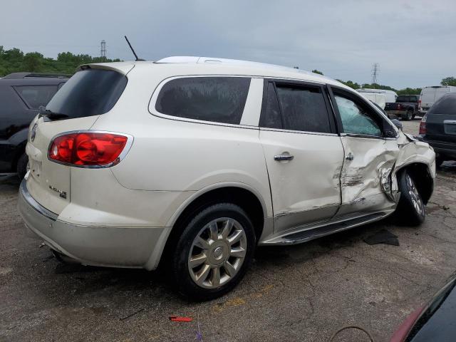 5GAKVBED9BJ290920 - 2011 BUICK ENCLAVE CXL WHITE photo 3