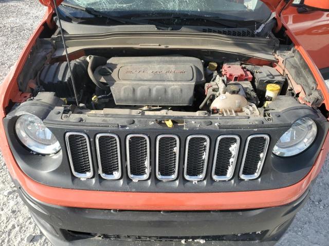 ZACCJBBB0JPH80565 - 2018 JEEP RENEGADE LATITUDE ORANGE photo 12