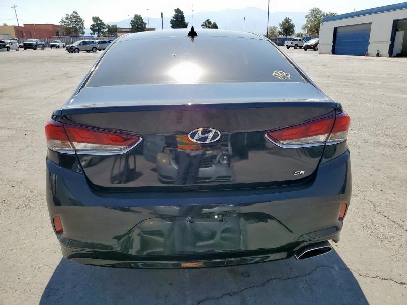 5NPE24AF7KH746946 - 2019 HYUNDAI SONATA SE BLACK photo 6