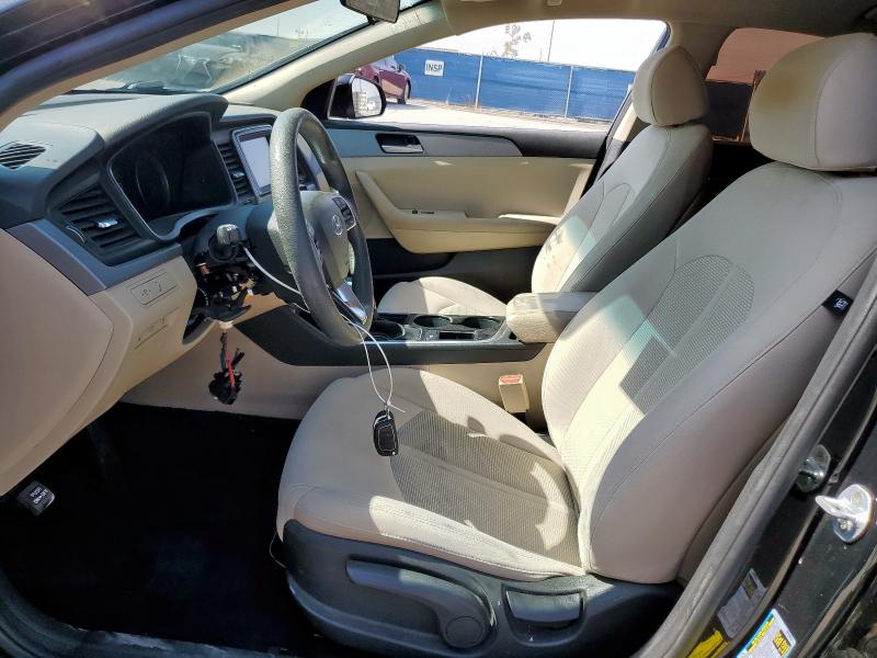 5NPE24AF7KH746946 - 2019 HYUNDAI SONATA SE BLACK photo 7