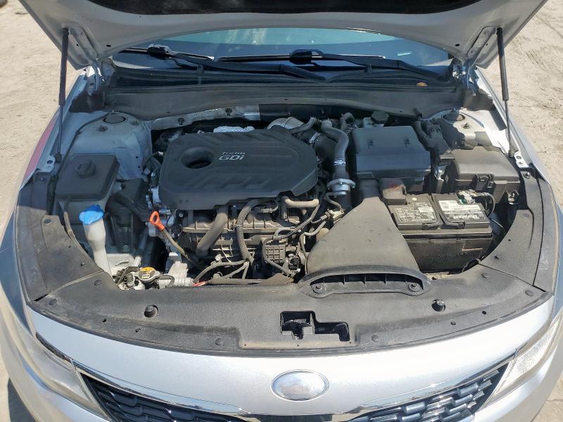 5XXGW4L21KG374264 - 2019 KIA OPTIMA SX SILVER photo 11