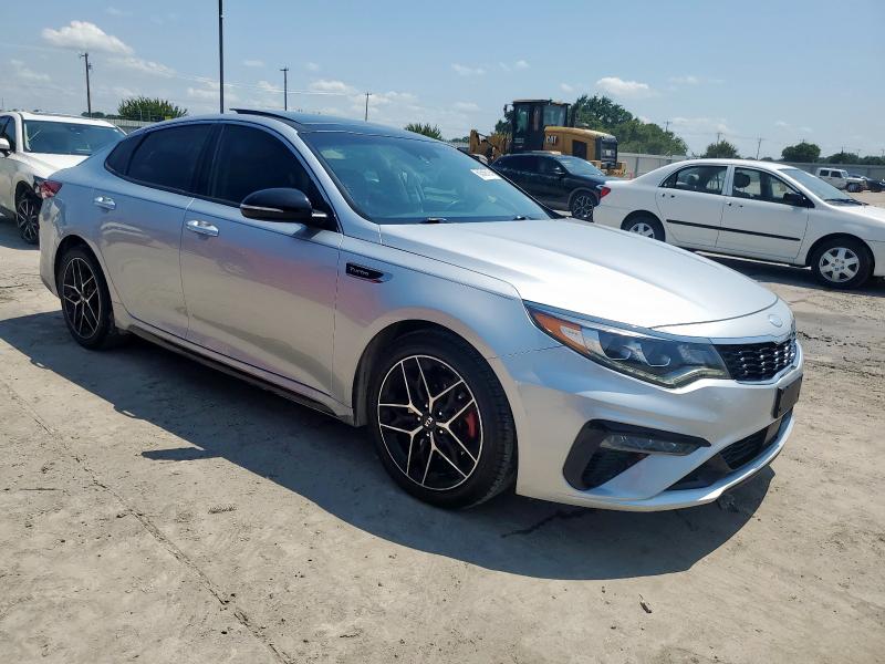 5XXGW4L21KG374264 - 2019 KIA OPTIMA SX SILVER photo 4