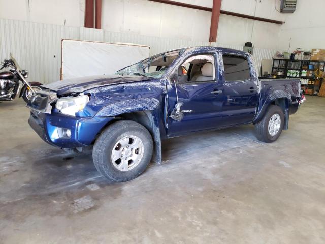 5TFJU4GN3FX065488 - 2015 TOYOTA TACOMA DOUBLE CAB PRERUNNER BLUE photo 1