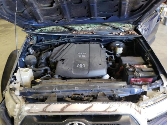 5TFJU4GN3FX065488 - 2015 TOYOTA TACOMA DOUBLE CAB PRERUNNER BLUE photo 11