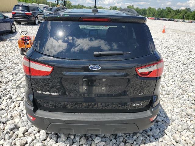 MAJ6S3GL3MC454890 - 2021 FORD ECOSPORT SE BLACK photo 6