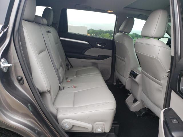 5TDJKRFH6GS505712 - 2016 TOYOTA HIGHLANDER XLE Մոխրագույն լուսանկար 11
