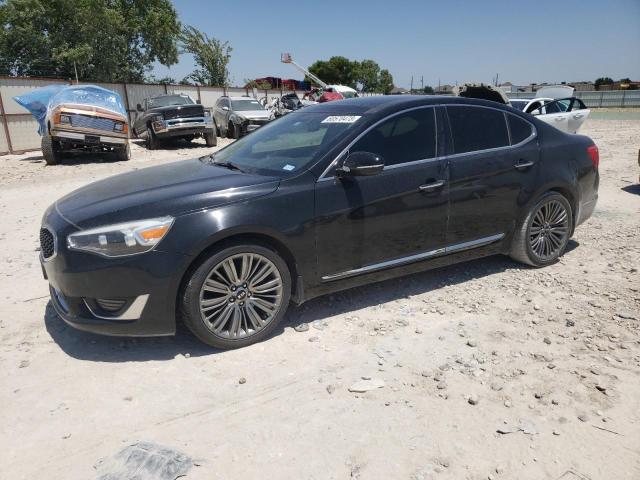 KNALN4D73E5153864 - 2014 KIA CADENZA PREMIUM BLACK photo 1