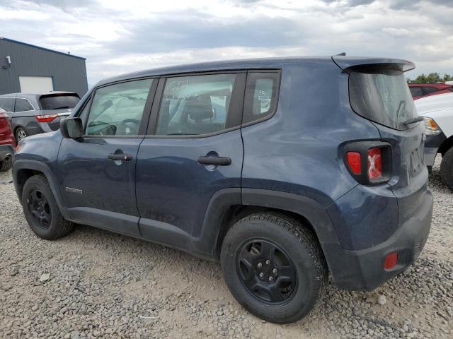 ZACNJCABXMPM34122 - 2021 JEEP RENEGADE SPORT BLUE photo 2