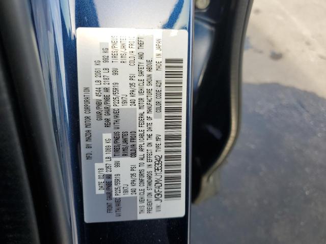 JM3KFADMXJ1353942 - 2018 MAZDA CX-5 GRAND TOURING BLUE photo 13