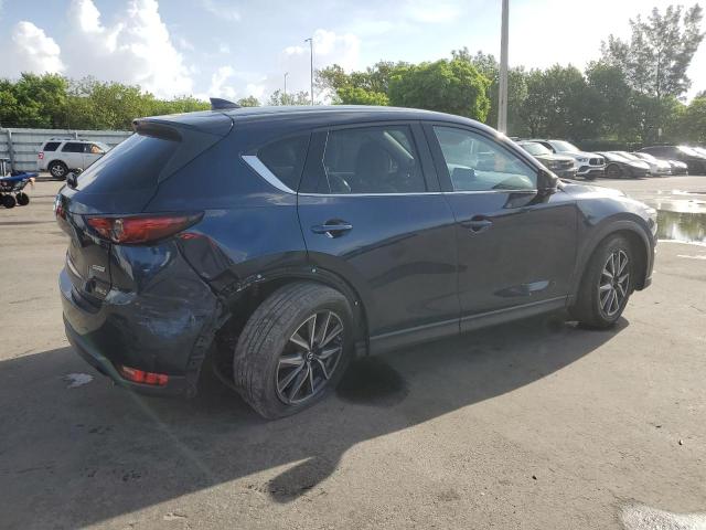 JM3KFADMXJ1353942 - 2018 MAZDA CX-5 GRAND TOURING BLUE photo 3