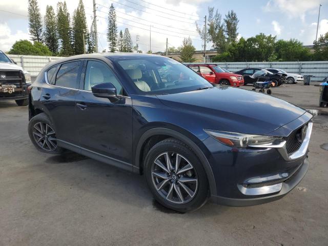 JM3KFADMXJ1353942 - 2018 MAZDA CX-5 GRAND TOURING BLUE photo 4