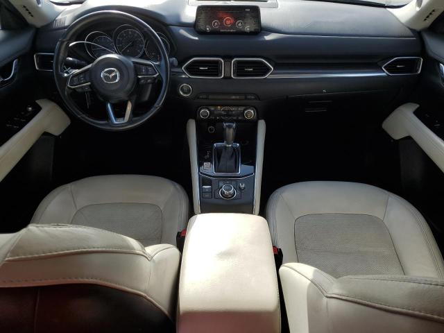 JM3KFADMXJ1353942 - 2018 MAZDA CX-5 GRAND TOURING BLUE photo 8