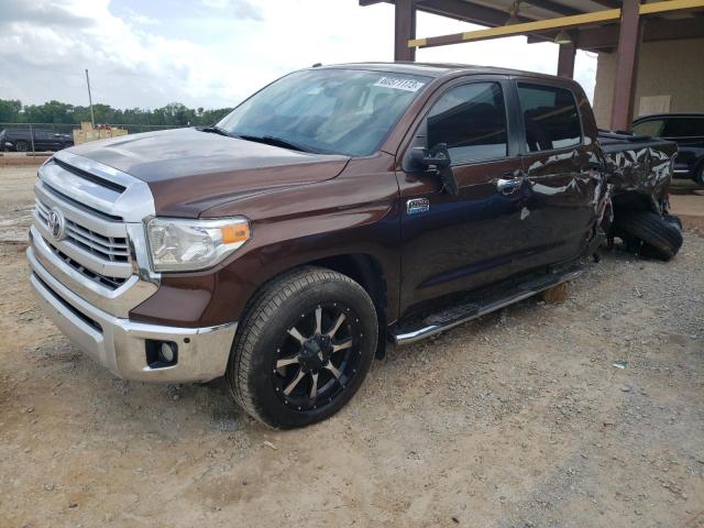 5TFAW5F14EX406183 - 2014 TOYOTA TUNDRA CREWMAX PLATINUM Braun Foto 1