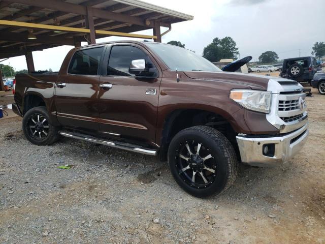 5TFAW5F14EX406183 - 2014 TOYOTA TUNDRA CREWMAX PLATINUM BROWN photo 4