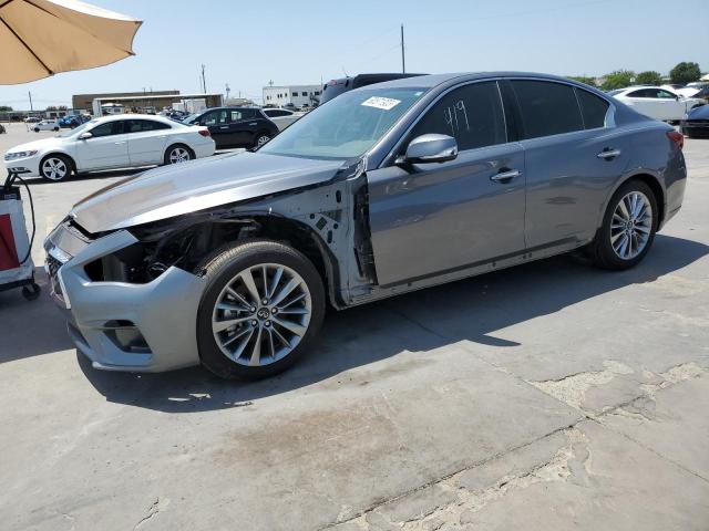 JN1EV7BPXNM310654 - 2022 INFINITI Q50 LUXE GRAY photo 1