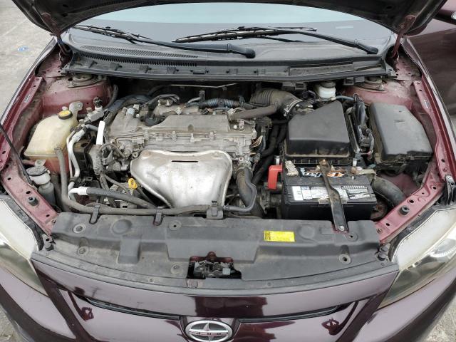 JTKJF5C75B3019369 - 2011 TOYOTA SCION TC 勃艮第红 照片 11