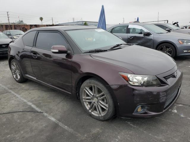 JTKJF5C75B3019369 - 2011 TOYOTA SCION TC 勃艮第红 照片 4