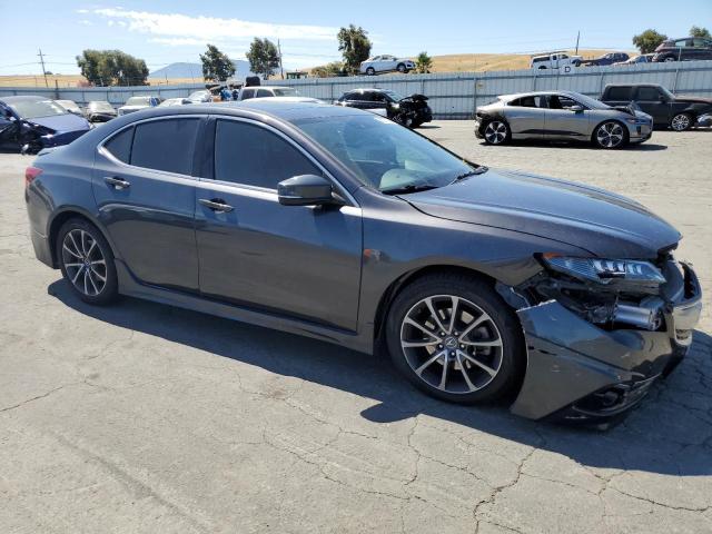 19UUB2F71FA000086 - 2015 ACURA TLX ADVANCE GRAY photo 4