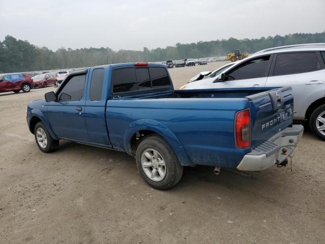 1N6DD26S11C378917 - 2001 NISSAN FRONTIER KING CAB XE BLUE photo 2