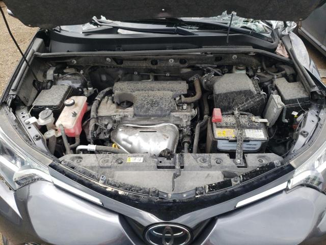 JTMRFREV2JJ214854 - 2018 TOYOTA RAV4 ADVENTURE GRAY photo 11