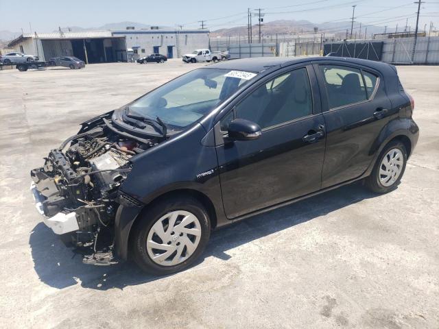 JTDKDTB39F1088460 - 2015 TOYOTA PRIUS C BLACK photo 1