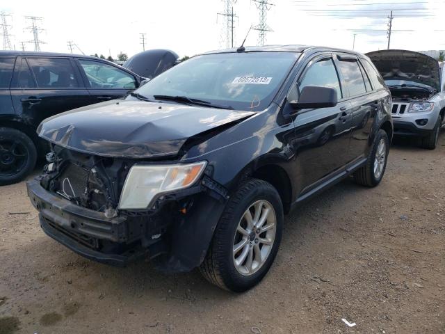 2FMDK36C48BB04625 - 2008 FORD EDGE SE BLACK photo 1