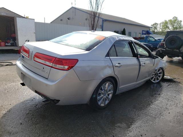 3LNHL2GC1AR650409 - 2010 LINCOLN MKZ SILVER photo 3