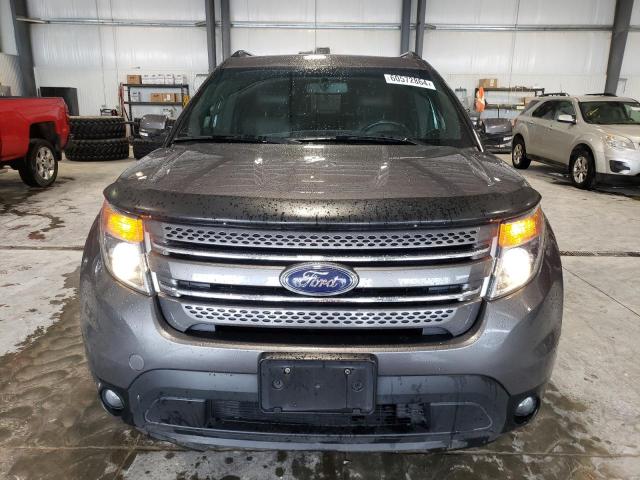 1FM5K8F85EGB08085 - 2014 FORD EXPLORER LIMITED GRAY photo 5