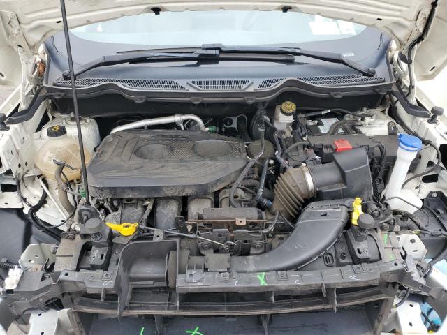 MAJ6S3GL4KC296301 - 2019 FORD ECOSPORT SE Білий фото 12