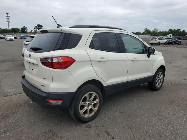 MAJ6S3GL4KC296301 - 2019 FORD ECOSPORT SE Білий фото 3