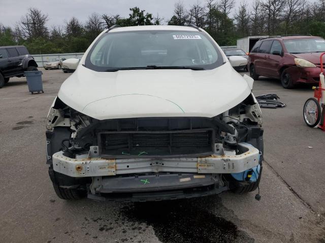 MAJ6S3GL4KC296301 - 2019 FORD ECOSPORT SE Білий фото 5