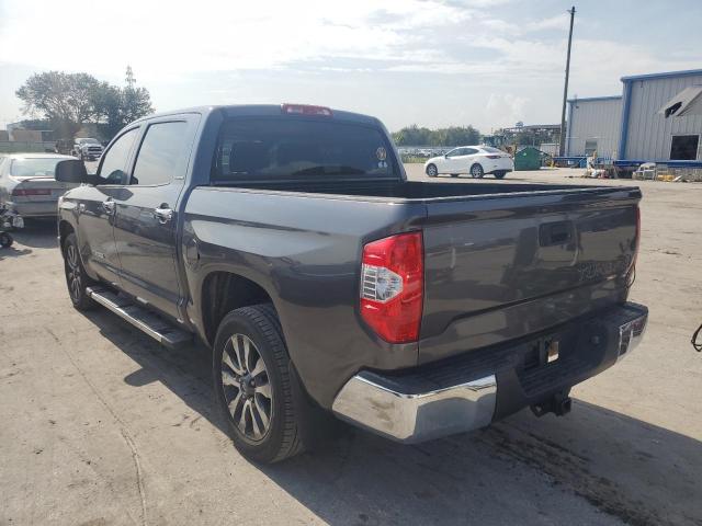 5TFFY5F1XKX251375 - 2019 TOYOTA TUNDRA CREWMAX LIMITED GRAY photo 2