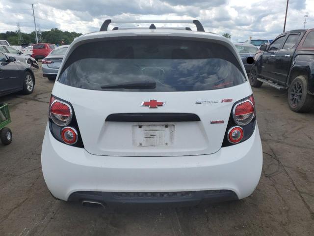 1G1JG6SB5D4221196 - 2013 CHEVROLET SONIC RS WHITE photo 6