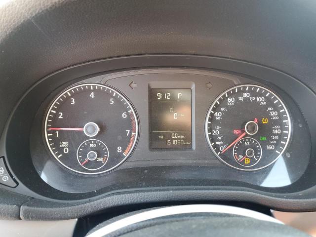 1VWAT7A30FC006012 - 2015 VOLKSWAGEN PASSAT S GRAY photo 9