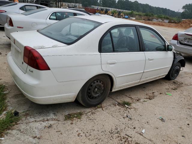 2HGES165X2H520943 - 2002 HONDA CIVIC LX WHITE photo 3