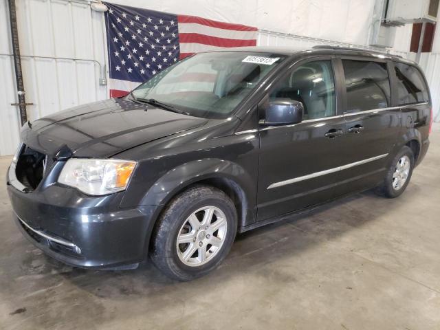 2C4RC1BG9CR286973 - 2012 CHRYSLER TOWN & COU TOURING CHARCOAL photo 1