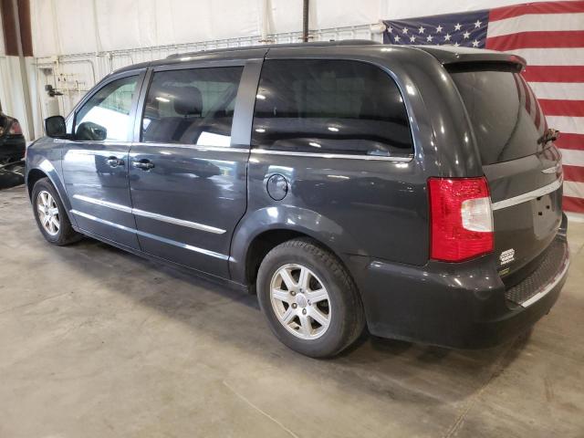 2C4RC1BG9CR286973 - 2012 CHRYSLER TOWN & COU TOURING CHARCOAL photo 2