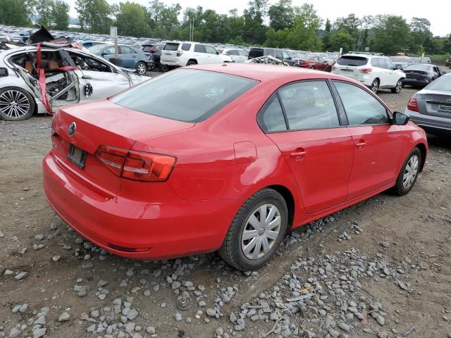 3VW2K7AJ3FM282477 - 2015 VOLKSWAGEN JETTA BASE أحمر صورة 3