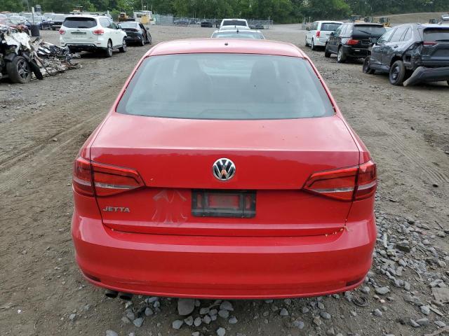 3VW2K7AJ3FM282477 - 2015 VOLKSWAGEN JETTA BASE أحمر صورة 6