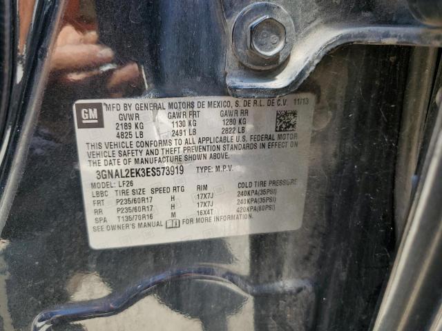 3GNAL2EK3ES573919 - 2014 CHEVROLET CAPTIVA LS 黑色 照片 12