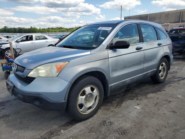 5J6RE383X8L005445 - 2008 HONDA CR-V LX BLUE photo 1