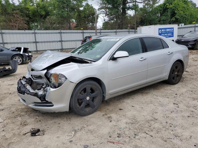 1G1ZC5EU6CF162104 - 2012 CHEVROLET MALIBU 1LT SILVER photo 1