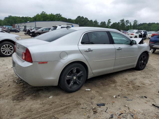 1G1ZC5EU6CF162104 - 2012 CHEVROLET MALIBU 1LT SILVER photo 3