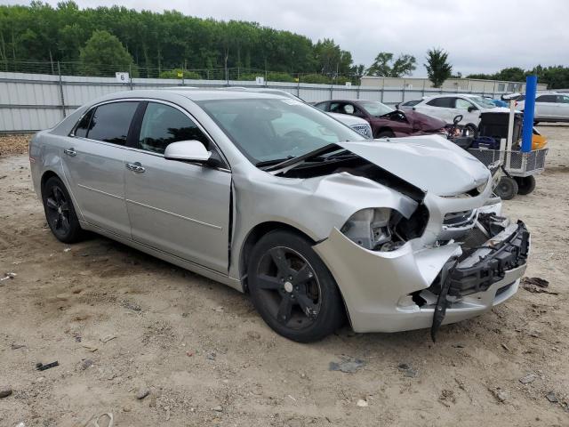 1G1ZC5EU6CF162104 - 2012 CHEVROLET MALIBU 1LT SILVER photo 4