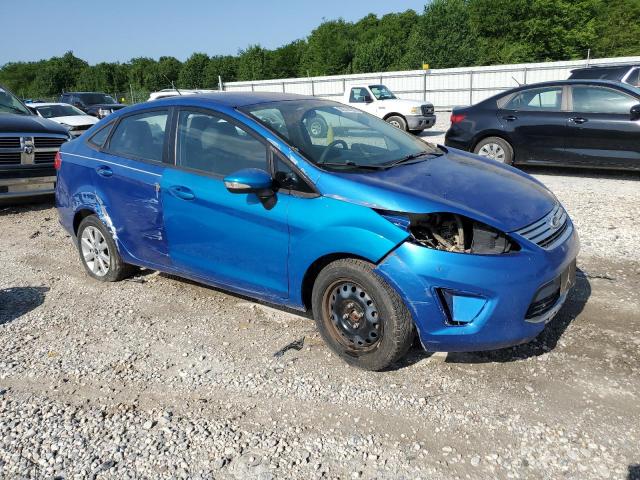 3FADP4BJ3BM100545 - 2011 FORD FIESTA SE BLUE photo 4