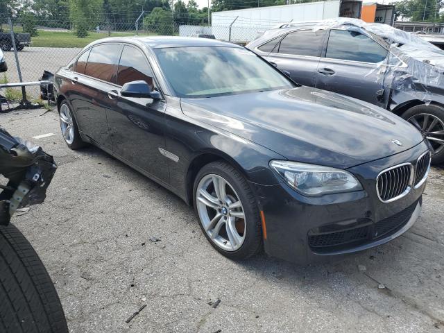 WBAYE8C52DDE22375 - 2013 BMW 750 LI BLACK photo 4