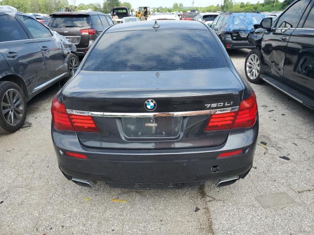 WBAYE8C52DDE22375 - 2013 BMW 750 LI BLACK photo 6