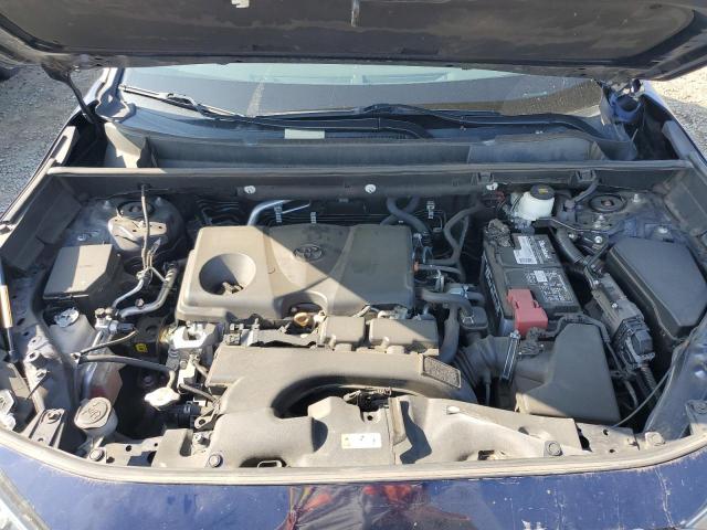 2T3W1RFVXLW078834 - 2020 TOYOTA RAV4 XLE BLUE photo 12