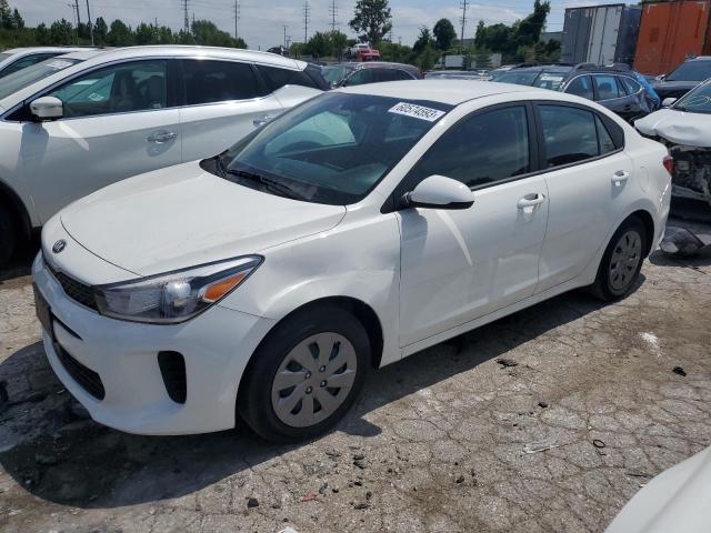 3KPA24AD4LE333353 - 2020 KIA RIO LX WHITE photo 1