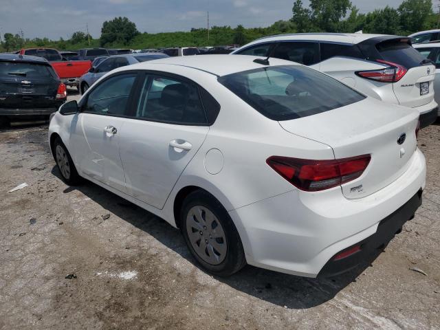 3KPA24AD4LE333353 - 2020 KIA RIO LX WHITE photo 2